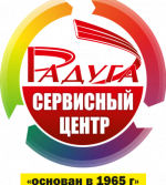 Логотип сервисного центра Радуга